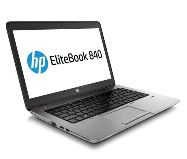 HP ELITEBOOK 840 G1 left side image with lid open