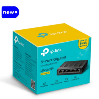TP-Link TL-LS1005G 5-Port 10/100/1000Mbps Gigabit Desktop Switch