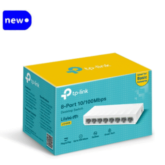 TP-Link TL-LS1008 8-Port 10/100Mbps Desktop Switch