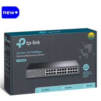 TP-Link TL-SF1024D 24-port 10/100Mbps Desktop/Rackmount Switch