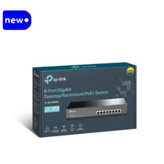 TP-Link TL-SG1008MP 8-Port 10/100/1000Mbps Gigabit Desktop/Rackmount Switch with 8-Port PoE+