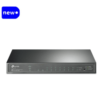 TP-Link TL-SG2210P JetStream 10-Port Gigabit Smart Switch with 8 PoE+ Ports & 2 Gigabit SFP Slots