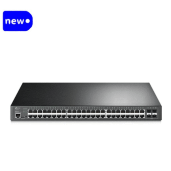 TP-Link TL-SG3452P 48-Port 10/100/1000Mbps Gigabit L2+ Managed Switch with 48-Port PoE+