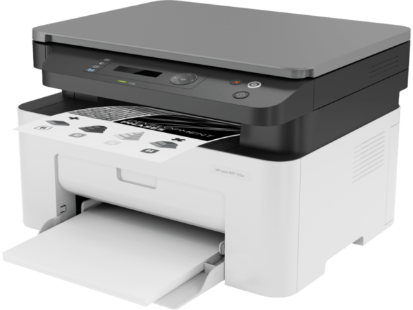 How to insert paper on the hp laserjet 135w