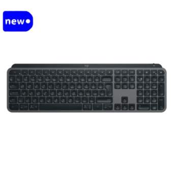 Logitech MX Keys Plus Bluetooth Illuminated Keyboard with Palm Rest
