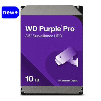 WD 10TB Purple Pro Surveillance Hard Drive (WD101PURP)