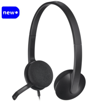 Logitech H340 USB Headset with Noise-Cancelling Mic