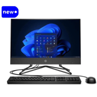 HP 200 G4 Core i3-1215U, AIO 4GB Ram, 1TB HDD, DOS + 21.5-inch FHD Monitor, Iron Grey