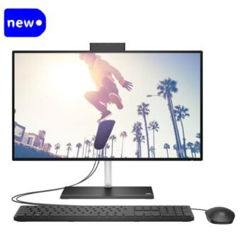 HP AIO 24-CB1026nh Core i5-1235U, 8GB Ram, 512GB SSD, DOS + 23.8-inch FHD Monitor, Black