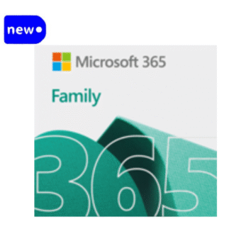 Microsoft Office 365 Family, 1 Year, 5 Devices (6GQ-00087)