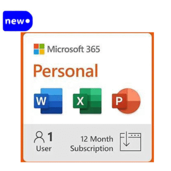 Microsoft Office 365 Personal, 1 Year, 1 Device (QQ2-01403)
