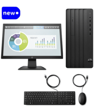 HP 290 G9 Core i7-12700, 4GB Ram, 1TB HDD, DOS + 19.5-inch Monitor