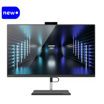 Lenovo V30A-22ITL AIO Core i3-1115G4, 4GB Ram, 1TB HDD, DOS + 21.5-inch FHD Monitor, Black