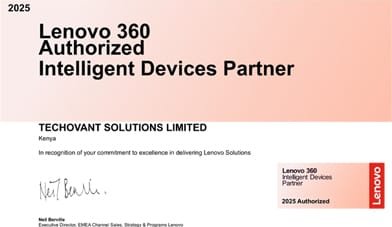 Techovant Solutions Lenovo Authorized Dealer