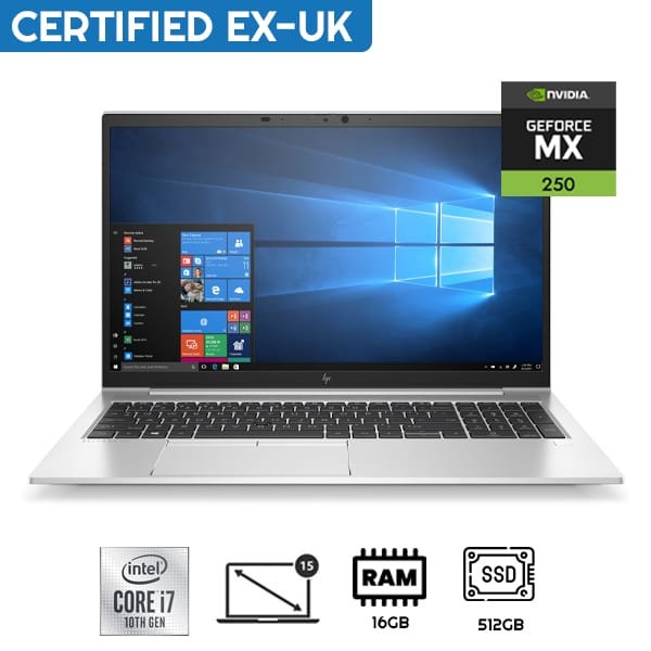 HP EliteBook 850 G7, Core i7 10th Gen