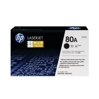 HP 80A Black LaserJet Toner Cartridge